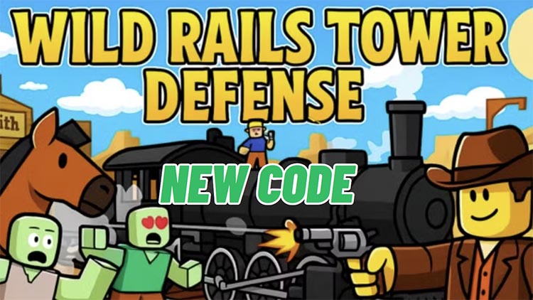 Code Wild Rails Tower Defense Mới Nhất 6/2025 Update Liên Tục