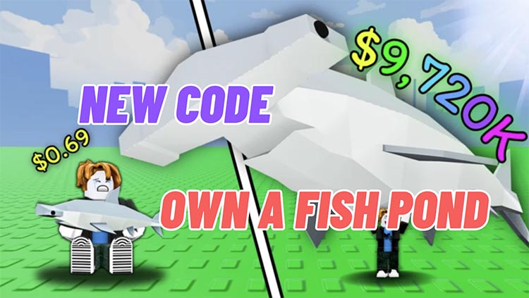 Code Own a Fish Pond Mới Nhất 6/2025 Update Liên Tục